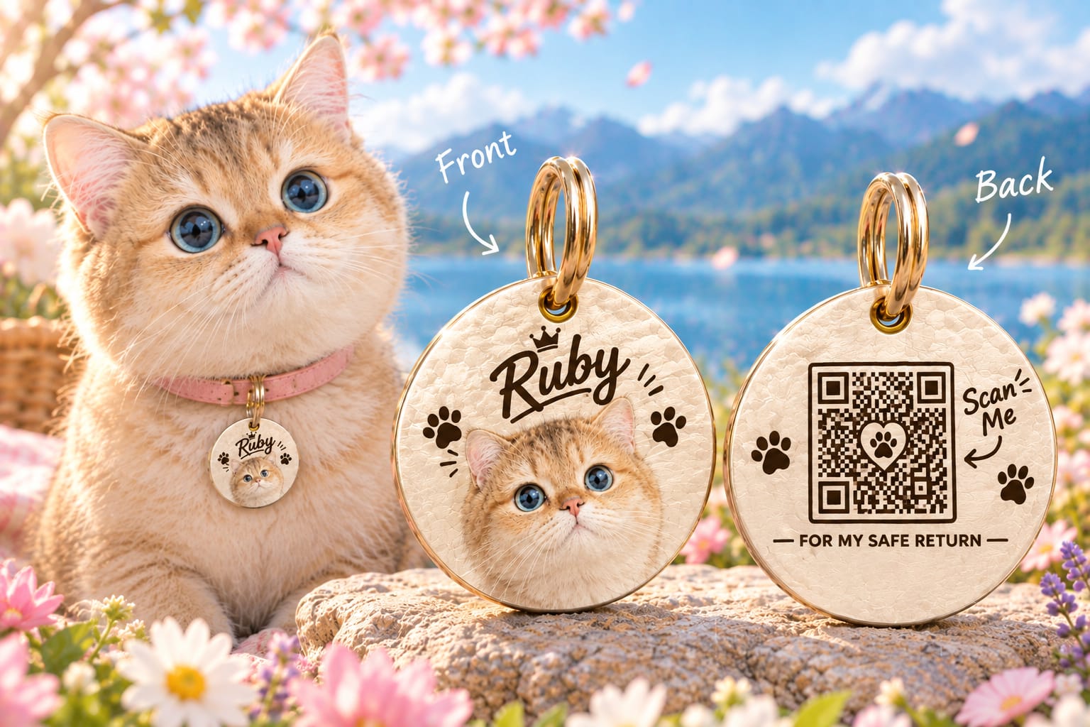 Personalized Cat Tag